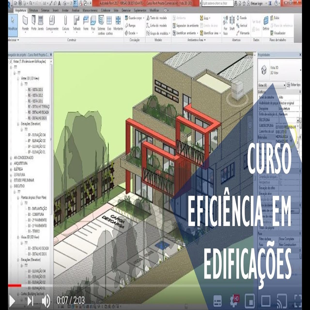 Curso Eficiência em Edificações