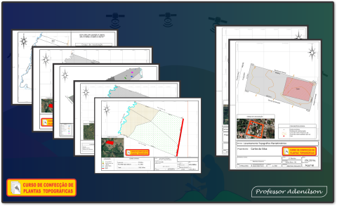 Adenilson Giovanini - Confecção de Plantas para Topografia Cadastral