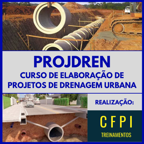 CFPI - Curso Elaboração de Projetos de Drenagem Urbana 2025